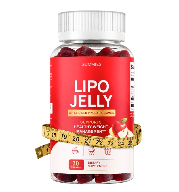 Lipo Jelly Apple Cider Vinegar Gummies Bottles for Healthy Weight Management